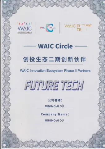 2025: Shanghai WAIC FutureTech Startup – Exhibitor